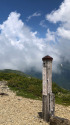 北ノ俣岳山頂にて