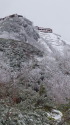 初冬の燕山荘