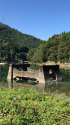 鉱山鉄道鉄橋跡