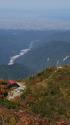早月小屋と富山湾
