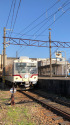 上市駅にて