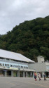 扇沢駅にて