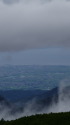 富山平野を望む