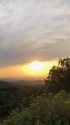 根引峠の夕日