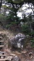 蛙岩にて