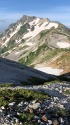 白馬岳を望む
