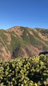双六岳を望む