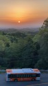 根引峠の夕日