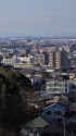 岡崎の街を望む