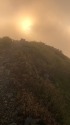 朝の白岳にて