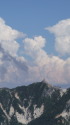 鳳凰三山を望む