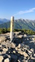 爺ヶ岳中峰にて