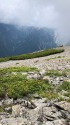蝶ヶ岳にて