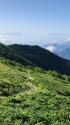 爺ヶ岳を下る