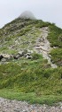 蝶ヶ岳にて