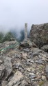 アサヨ峰にて