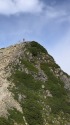 仙丈ヶ岳頂上にて