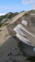 立山稜線にて