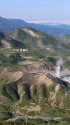 朝の立山にて