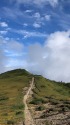 太郎平を下る