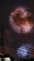 遠くの花火