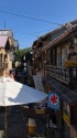 門前町にて