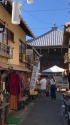 門前町にて