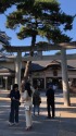 龍城神社にて