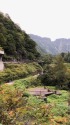 滝への道